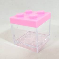 plexiglas lego rosa