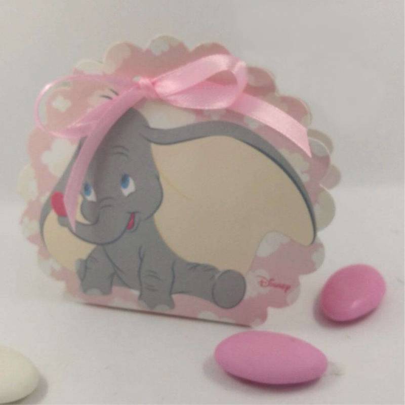 Portaconfetti nascita Disney scatoline Dumbo x bambina