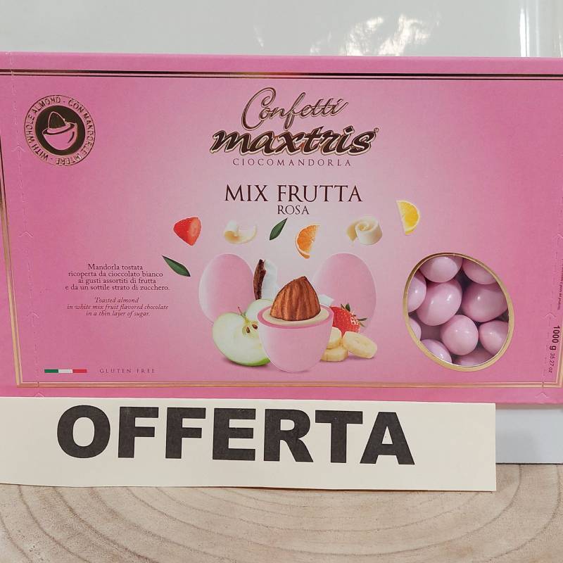Confetti Maxtris Frutta Rosa
