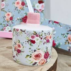 Profumatore bomboniere ceramica linea pink e roses