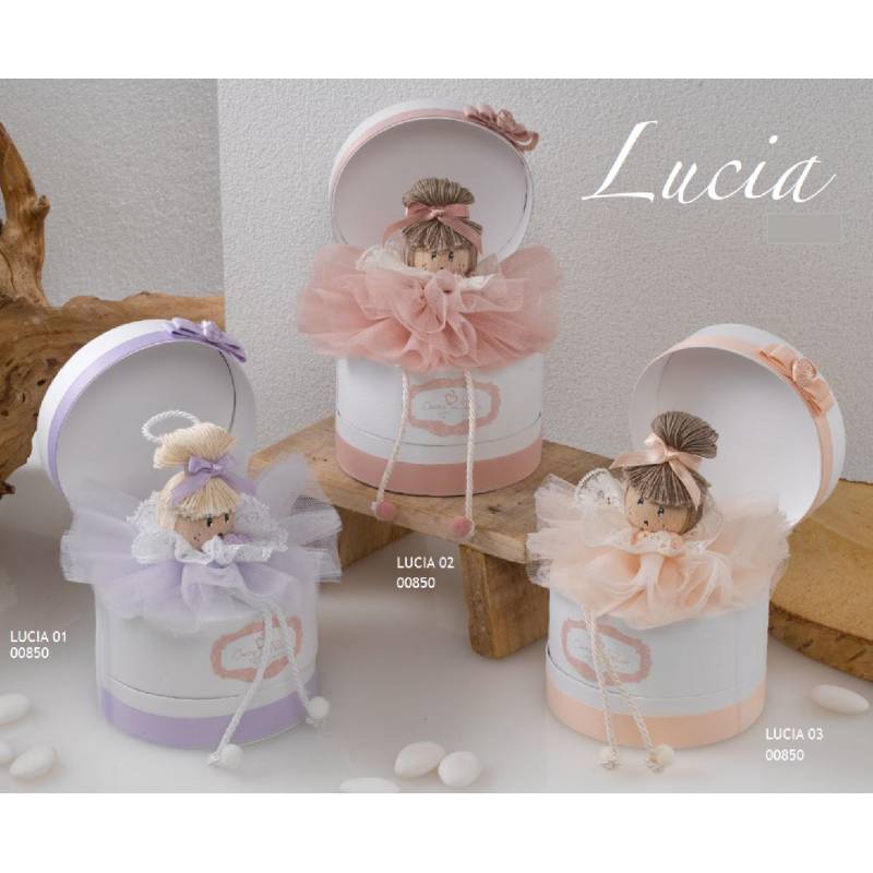 Cherry and Peach bomboniera bambola ballerina collezione Lucia