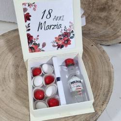 Bomboniere mini liquori personalizzati Molinari