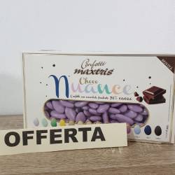 Confetti lilla viola Maxtris cioccolato da 1kg per confettata