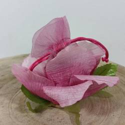 Sacchetti portaconfetti in organza fiore bomboniere offerte online