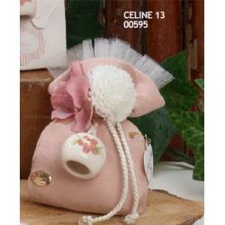 Celine 13 sacchetto con campanello in porcellana