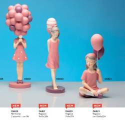 Statuine bomboniere Cuorematto palloncini ragazza offerte online