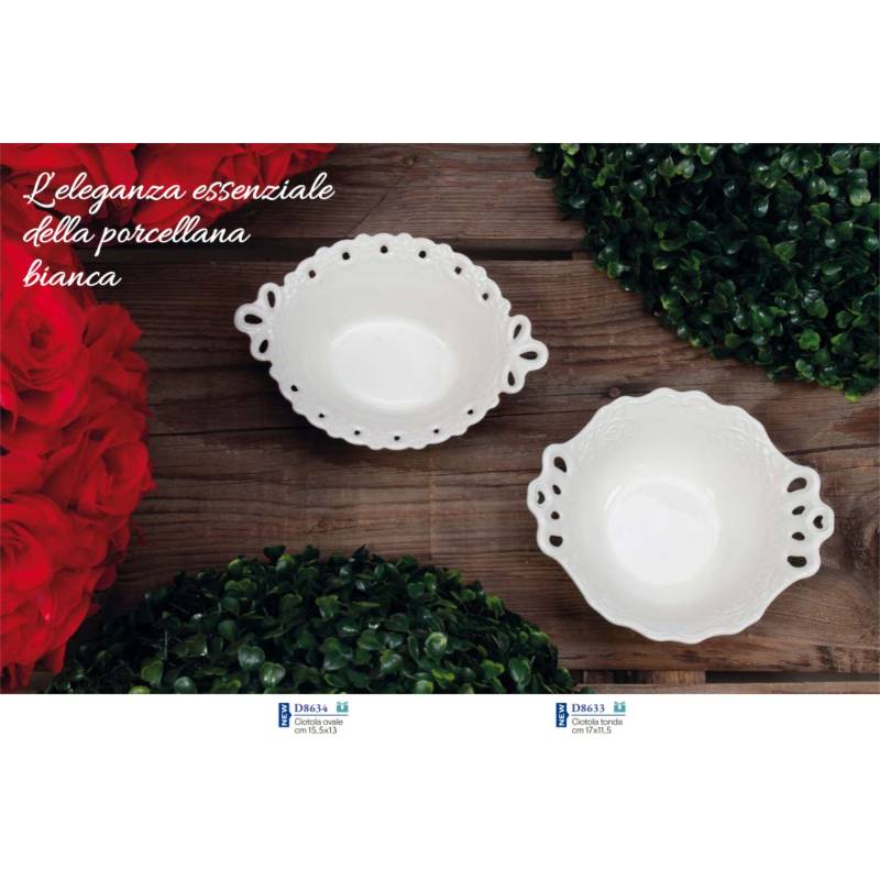 Bomboniere Matrimonio utili in porcellana lucida Morena design