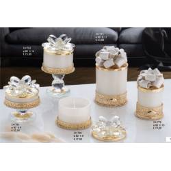 Bomboniere raffinate ed eleganti candele profumate in portacandele Grace Design