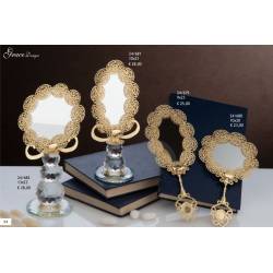 Bomboniere raffinate ed eleganti specchio decori dorati Grace Design shop online