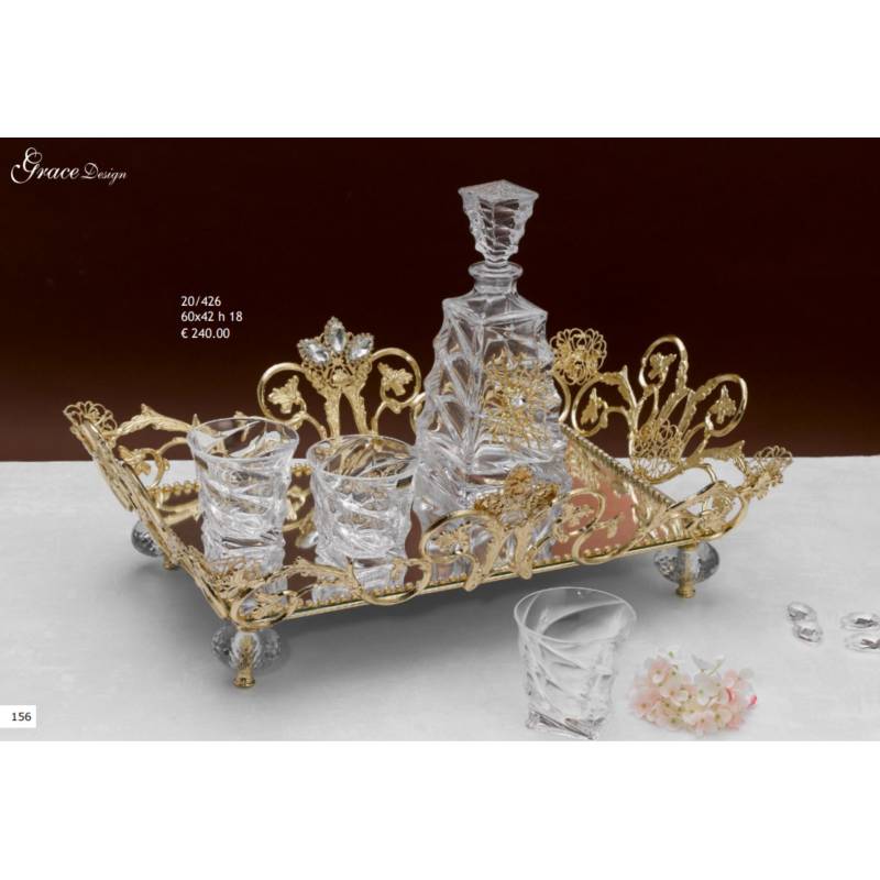 Bomboniere eleganti utili vassoi e bicchieri Grace Design offerte online