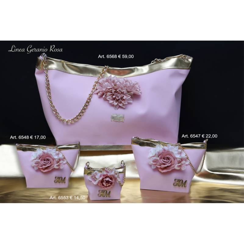 Bomboniere raffinate ed eleganti portaconfetti borsetta Marechiaro rosa