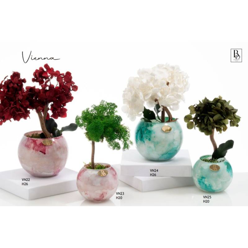Bomboniere vaso porta piante Buba Design linea Vienna shop online