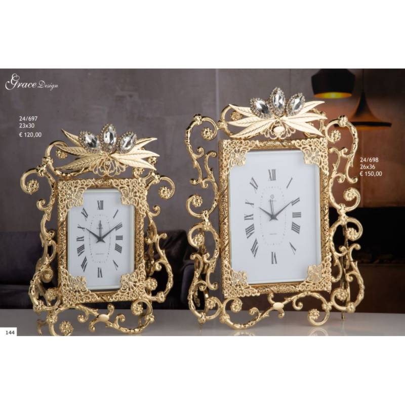 Bomboniere orologio eleganti Grace Design dettagli dorati offerte online