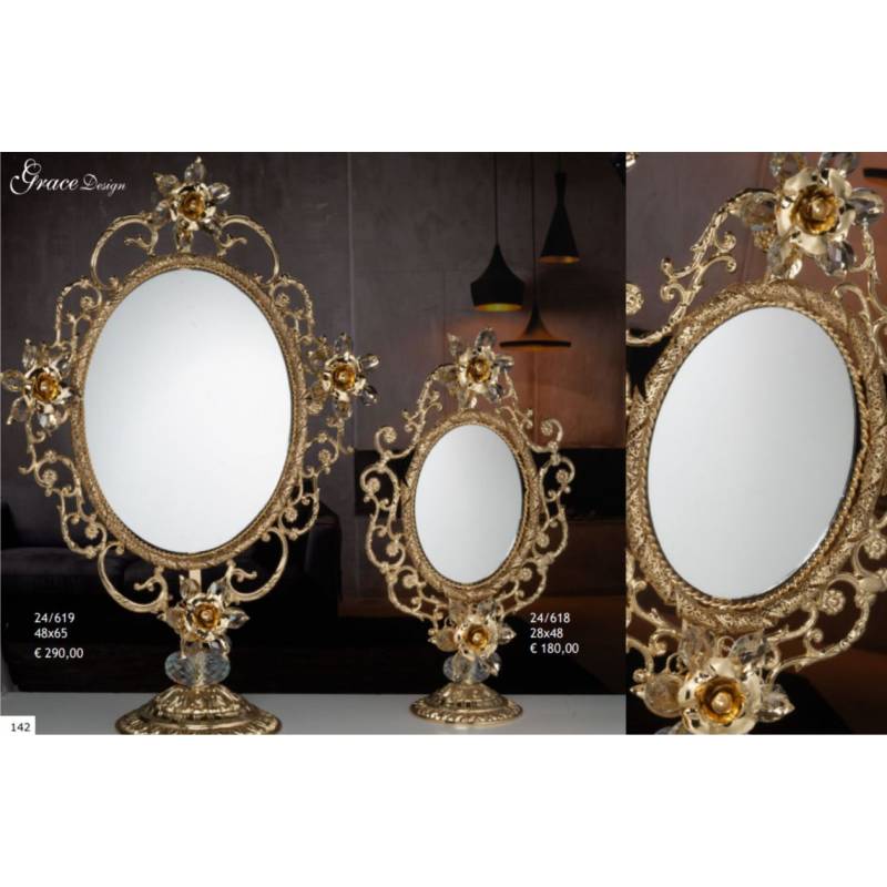 Bomboniere eleganti specchi Grace Design dettagli dorati offerte online
