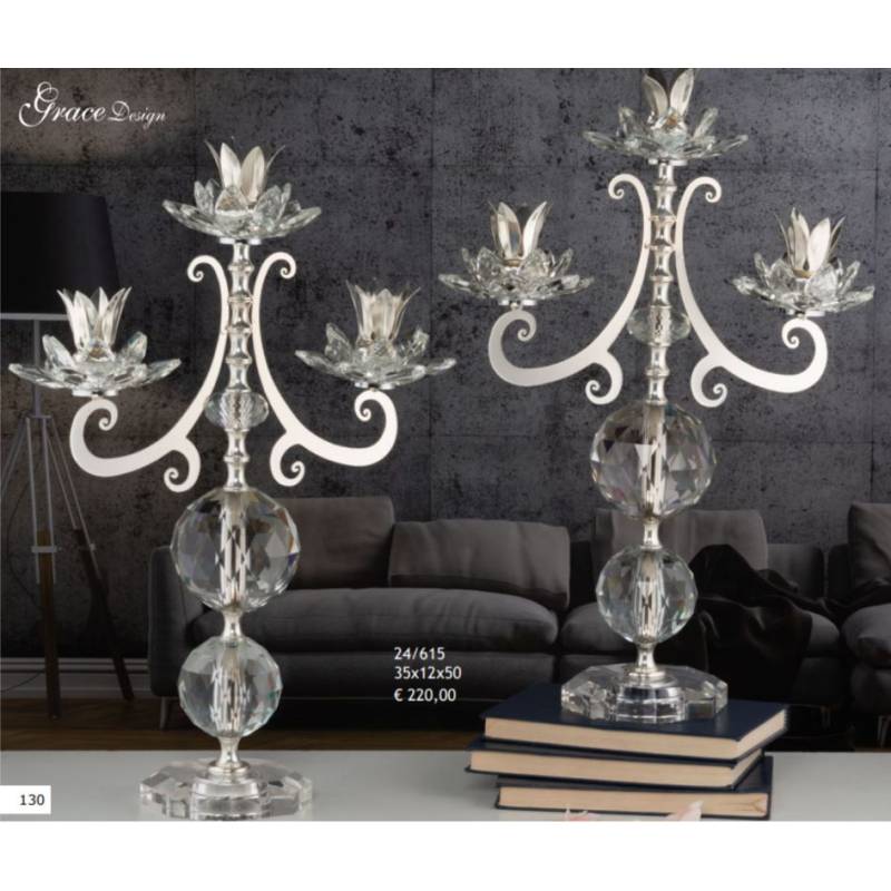 Candeliere bomboniere raffinate ed eleganti Grace Design offerte online