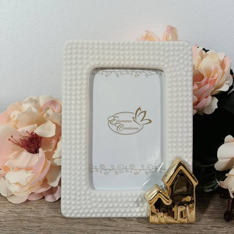 Cornice portafoto in ceramica shop online