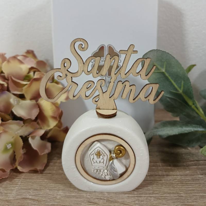 Diffusore ambiente bomboniere Cresima mitra e bastone shop online